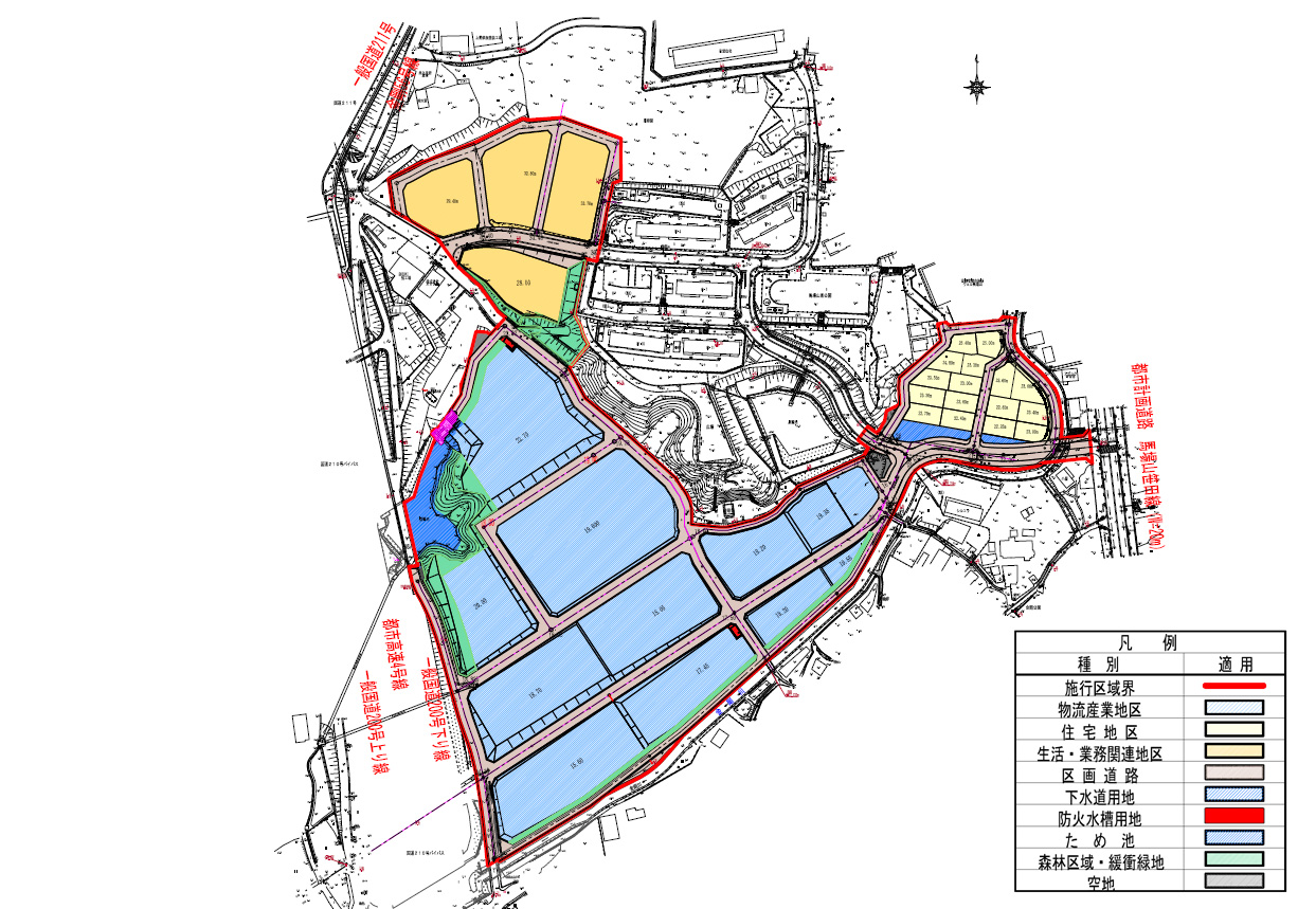 土地利用計画図